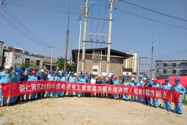 銅仁網(wǎng)區(qū)2018年供電所員工素質(zhì)能力提升培訓班.jpg