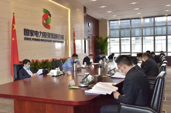國家電投黨組成員、副總經(jīng)理、總會計師楊亞到資本控股調研