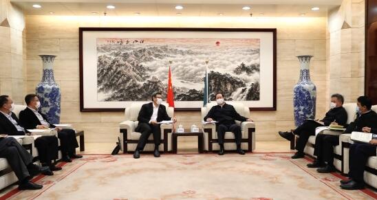 錢智民拜會國家電網(wǎng)黨組書記、董事長毛偉明