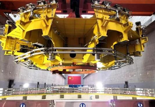 左右開“工”，三峽電站兩臺下機架同日回裝