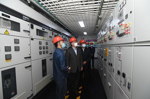 毛偉明董事長(zhǎng)、辛保安總經(jīng)理赴國(guó)網(wǎng)北京電力督導(dǎo)檢查全國(guó)兩會(huì)供電保障工作