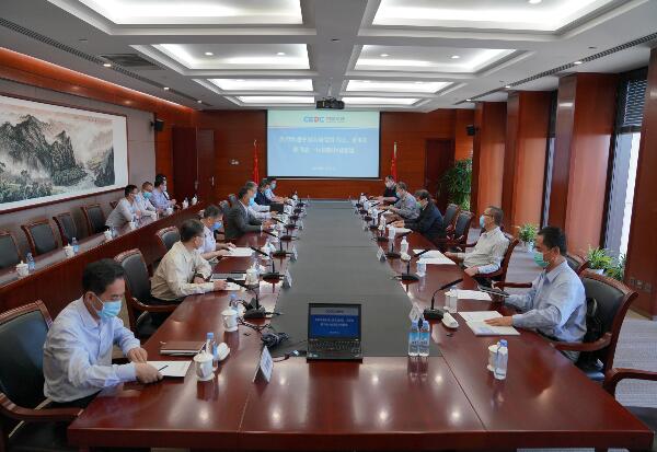 中國能建集團黨委書記、董事長汪建平會見中國大唐黨組書記、董事長陳飛虎一行