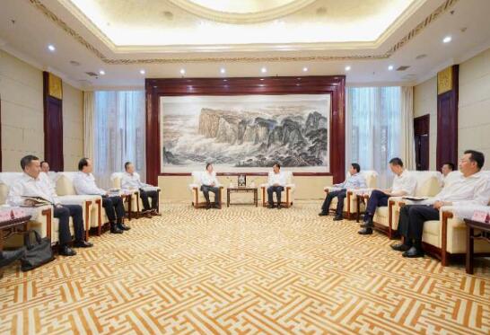 中國能建黨委書記、董事長汪建平拜會四川省委書記彭清華