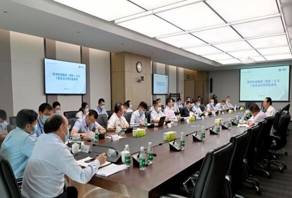 中國電建集團(tuán)公司黨委副書記、總經(jīng)理丁焰章到電建國際公司調(diào)研