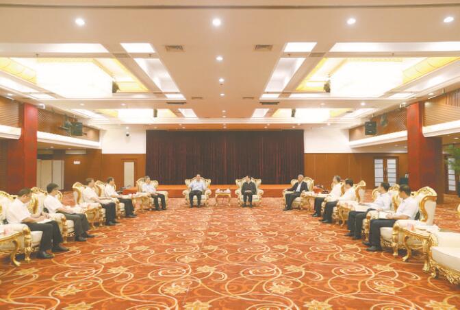 河南省委書記王國生、省長尹弘會見國家電網(wǎng)董事長、黨組書記毛偉明