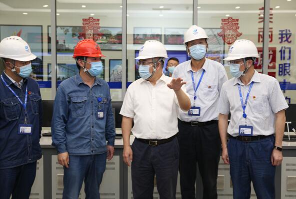 華電集團(tuán)公司董事、總經(jīng)理、黨組副書記葉向東到江蘇區(qū)域企業(yè)調(diào)研