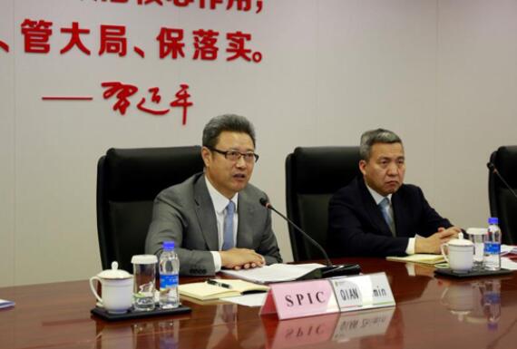 錢(qián)智民會(huì)見(jiàn)西門(mén)子總裁凱颯、西門(mén)子能源公司總裁布魯赫