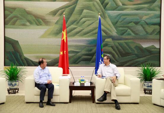 國(guó)家電投黨組書(shū)記、董事長(zhǎng)錢(qián)智民會(huì)見(jiàn)上海交通大學(xué)校長(zhǎng)、中國(guó)工程院院士林忠欽