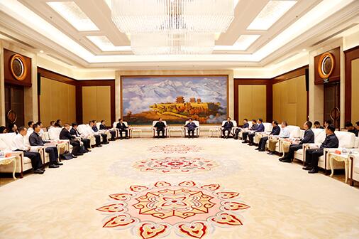國家電網(wǎng)董事長、黨組書記毛偉明拜會甘肅省委書記林鐸、省長唐仁健