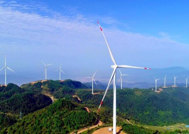 大唐廣元何家山10萬千瓦級風(fēng)電場正式投運