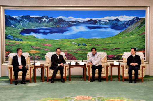 錢智民拜會(huì)吉林省委書記巴音朝魯、省長(zhǎng)景俊海并調(diào)研吉電股份