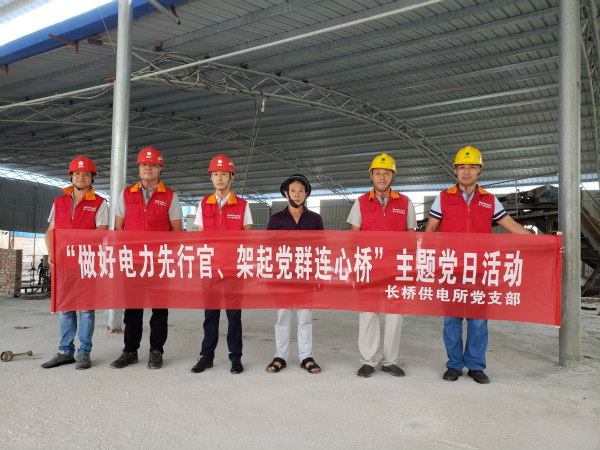 國網(wǎng)廣昌縣供電公司：開展“做好電力先行官、架起黨群連心橋”主題黨日活動(dòng)