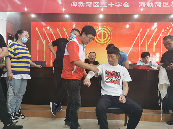 大唐海勃灣水利樞紐公司積極開(kāi)展緊急救護(hù)培訓(xùn)工作