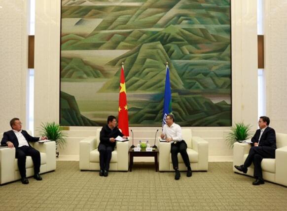 錢智民會(huì)見(jiàn)吉林省委常委、長(zhǎng)春市委書記王凱