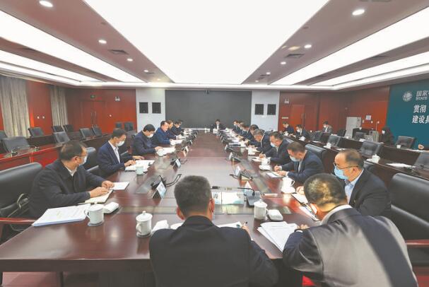 毛偉明董事長、辛保安總經(jīng)理赴國網(wǎng)新疆電力調(diào)研