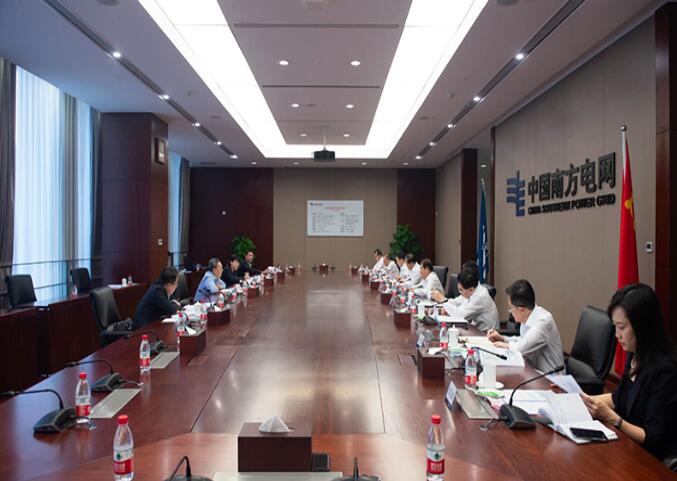 國(guó)務(wù)院國(guó)資委黨委委員、副主任袁野調(diào)研南方電網(wǎng)公司