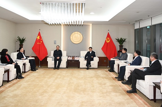 舒印彪、鄧建玲會(huì)見華北電力大學(xué)校長楊勇平