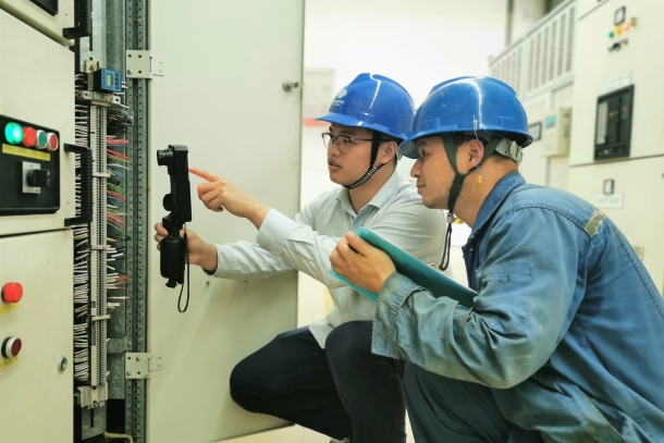 國能(福州)熱電有限公司開展紅外測(cè)溫助力迎峰度夏