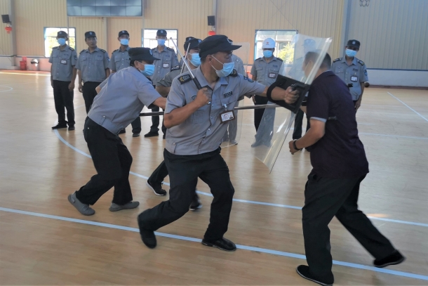 國能(福州)熱電有限公司以練促訓開展反恐防暴應急演練