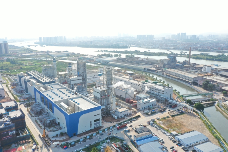 東莞中堂燃氣熱電聯(lián)產二期工程2號機組汽機、燃機并網(wǎng)發(fā)電