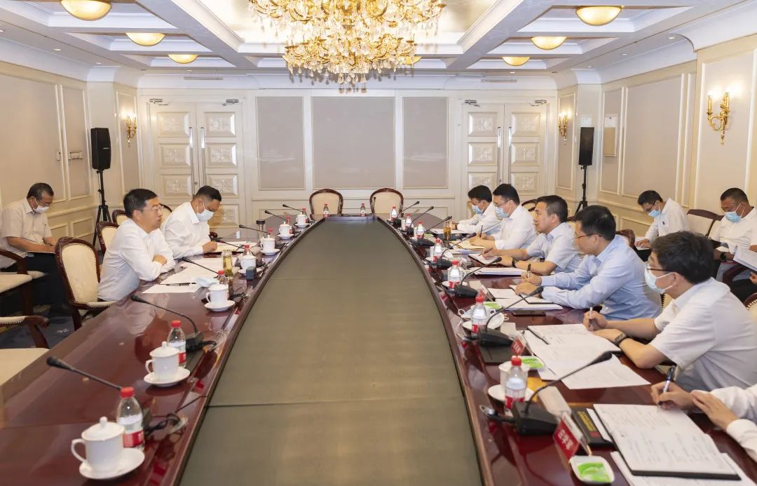 大唐集團(tuán)總經(jīng)理、黨組副書記劉明勝會(huì)見河北省委常委、常務(wù)副省長葛海蛟