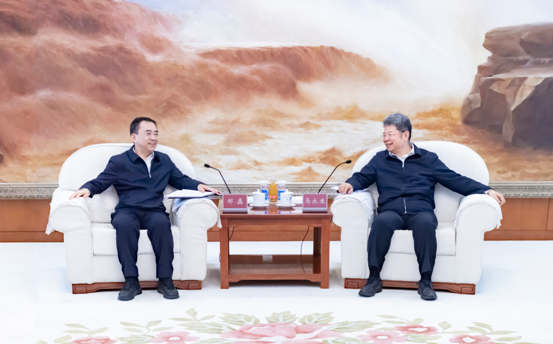 鄒磊、劉明勝拜訪中國(guó)石化董事長(zhǎng)馬永生、總經(jīng)理趙東