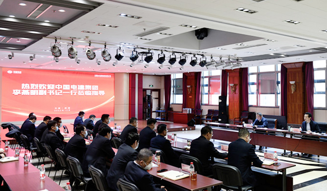 中國(guó)電建黨委副書記、董事李燕明到水電基礎(chǔ)局調(diào)研慰問(wèn)