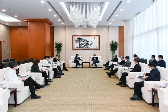 華能集團總經(jīng)理、黨組副書記鄧建玲會見沈鼓集團董事長戴繼雙