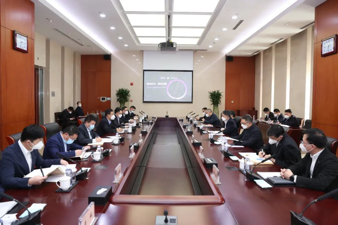 華能集團黨組書記、董事溫樞剛會見金風(fēng)科技董事長武鋼