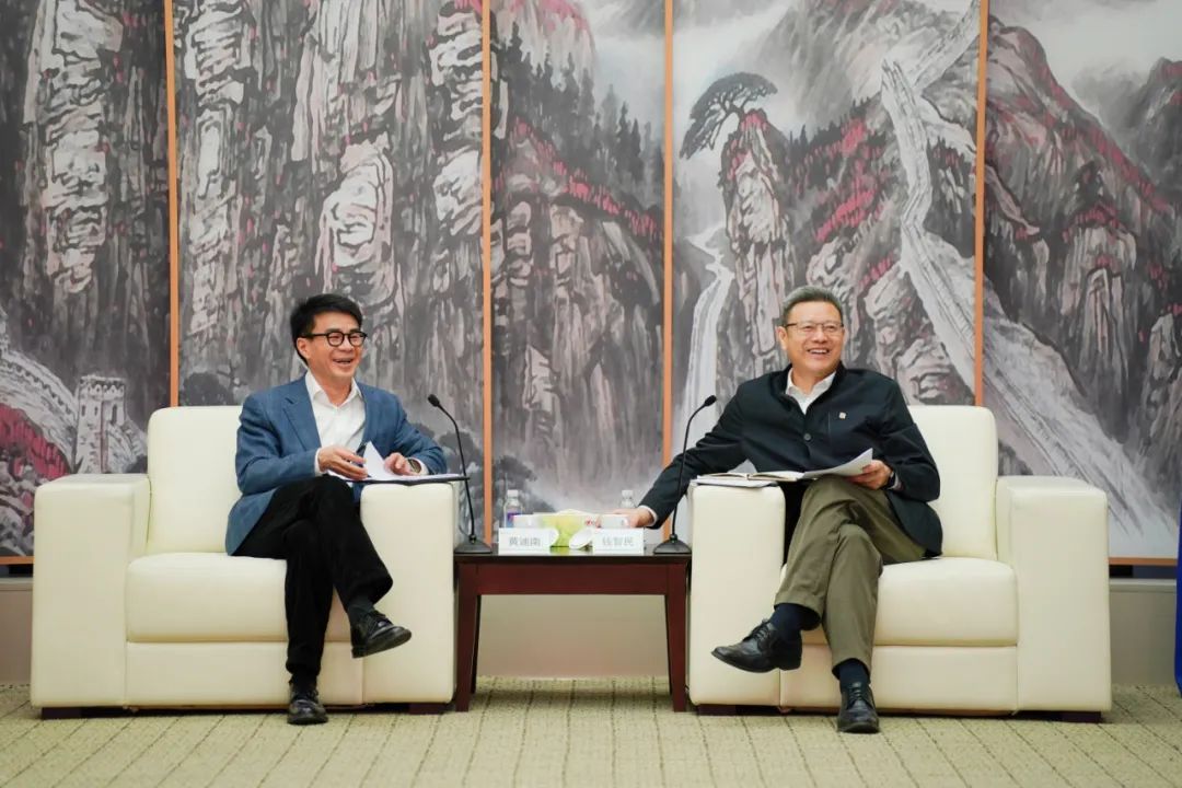 國家電投黨組書記、董事長錢智民會見申能集團(tuán)黨委書記、董事長黃迪南