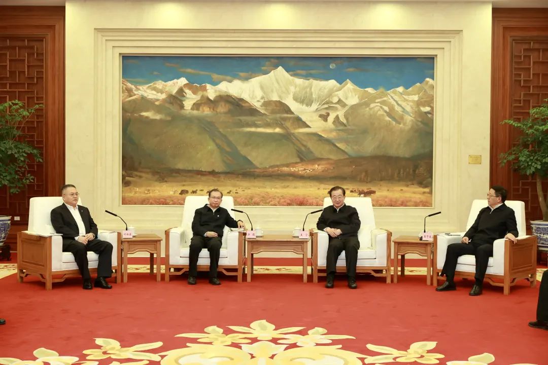 華電集團(tuán)董事長(zhǎng)江毅、總經(jīng)理葉向東拜會(huì)云南省委書(shū)記王寧、省長(zhǎng)王予波