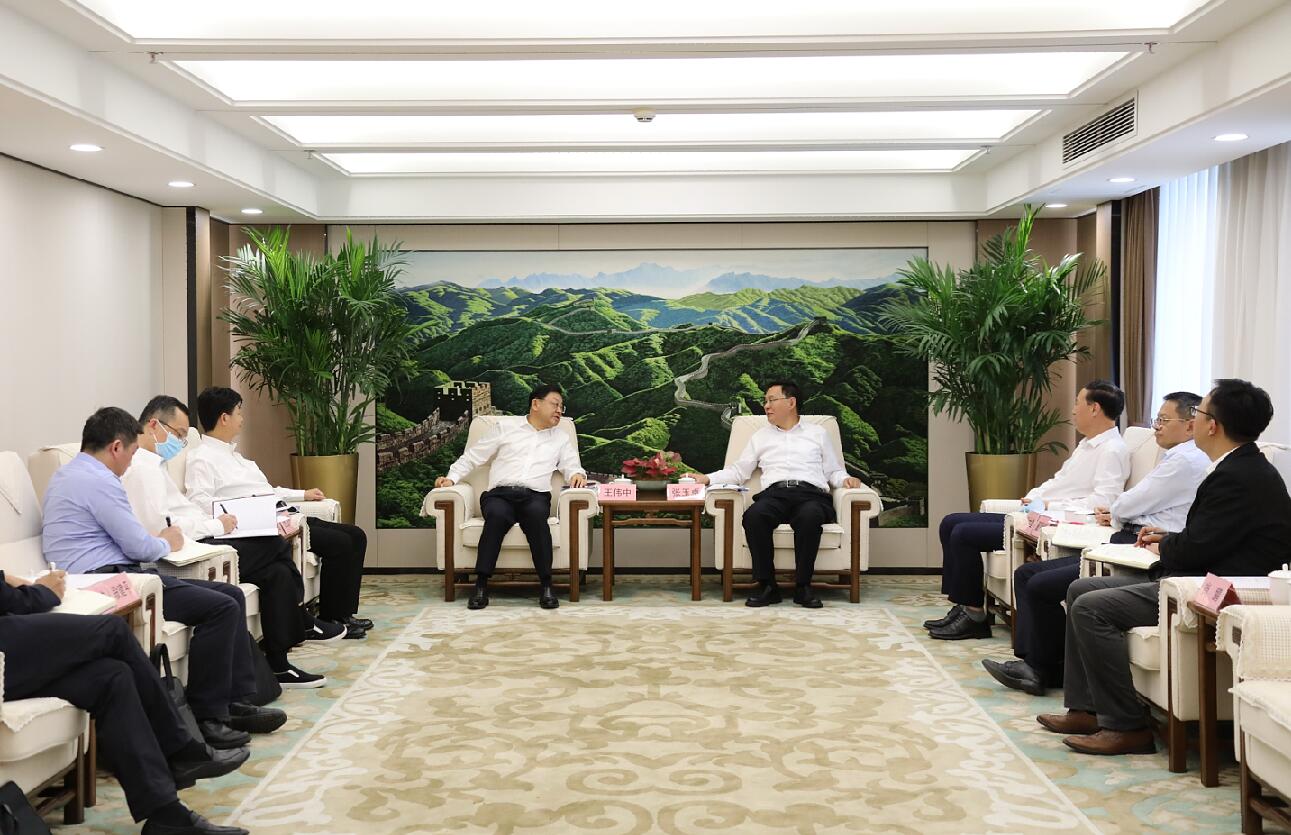 國資委黨委書記、主任張玉卓會見廣東省政府主要負責同志