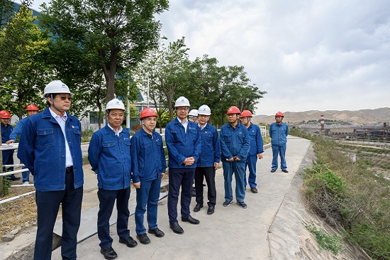 華能集團總經(jīng)理、黨組副書記鄧建玲到蘭州熱電公司調(diào)研