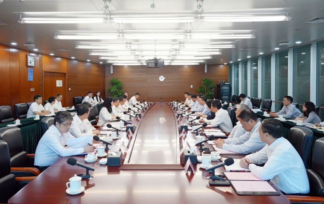 中國能建黨委書記、董事長宋海良與中國海油黨組書記、董事長汪東進(jìn)會談