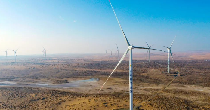 402.6MW！山東能源集團(tuán)又一大型風(fēng)電項目完成全部吊裝