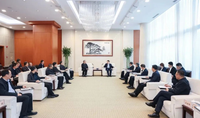 中國華能集團黨組書記、董事長溫樞剛會見河北省委常委、唐山市委書記武衛(wèi)東