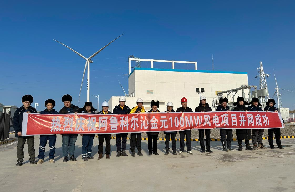 貴州金元目前裝機(jī)、單機(jī)容量最大的風(fēng)電項(xiàng)目并網(wǎng)成功