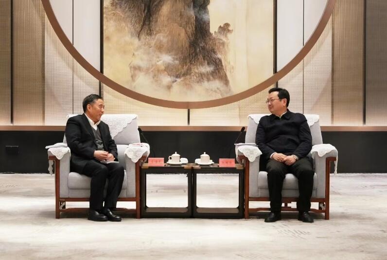 中國能建黨委書記、董事長宋海良拜會河北省委常委，雄安新區(qū)黨工委書記、管委會主任張國華并開展實地考察