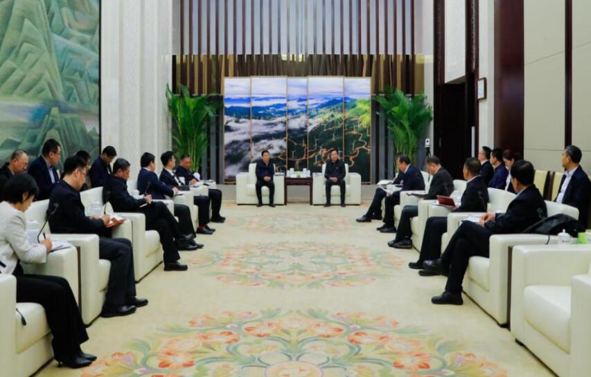 國家電投黨組書記、董事長劉明勝會見遼寧省委常委、沈陽市委書記王新偉