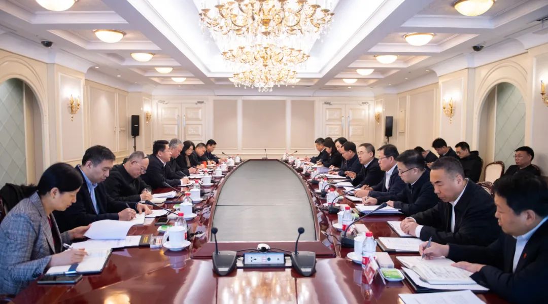 大唐集團(tuán)黨組書記、董事長(zhǎng)鄒磊與北京市副市長(zhǎng)高朋座談交流