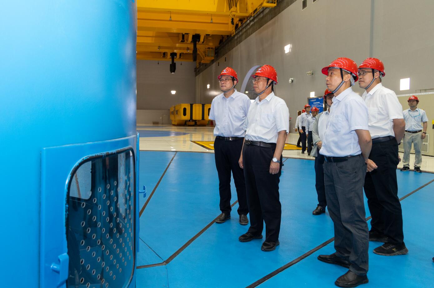 三峽集團(tuán)董事長(zhǎng)、黨組書(shū)記劉偉平赴向家壩、溪洛渡水電站調(diào)研