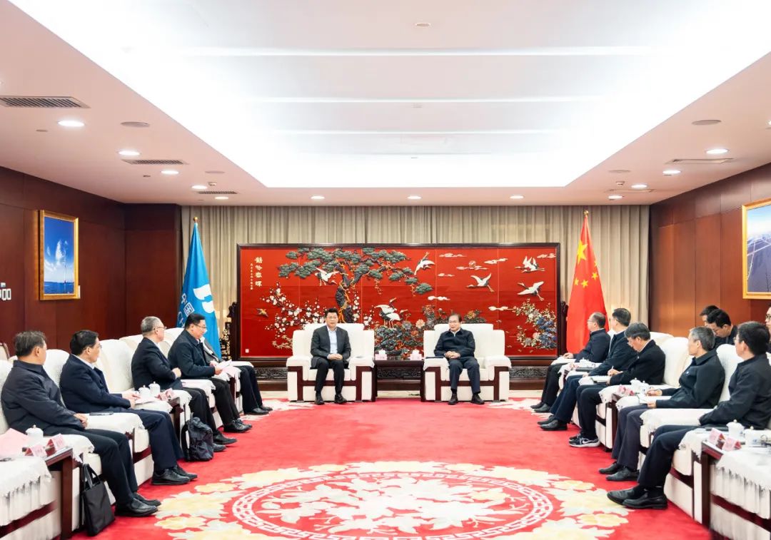 華電集團(tuán)黨組書記、董事長江毅會見揚(yáng)州市委書記王進(jìn)健