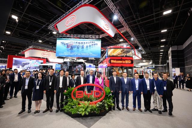 比亞迪攜T9R 電動(dòng)重卡亮相SITCE，深度開(kāi)拓亞太市場(chǎng)新征程