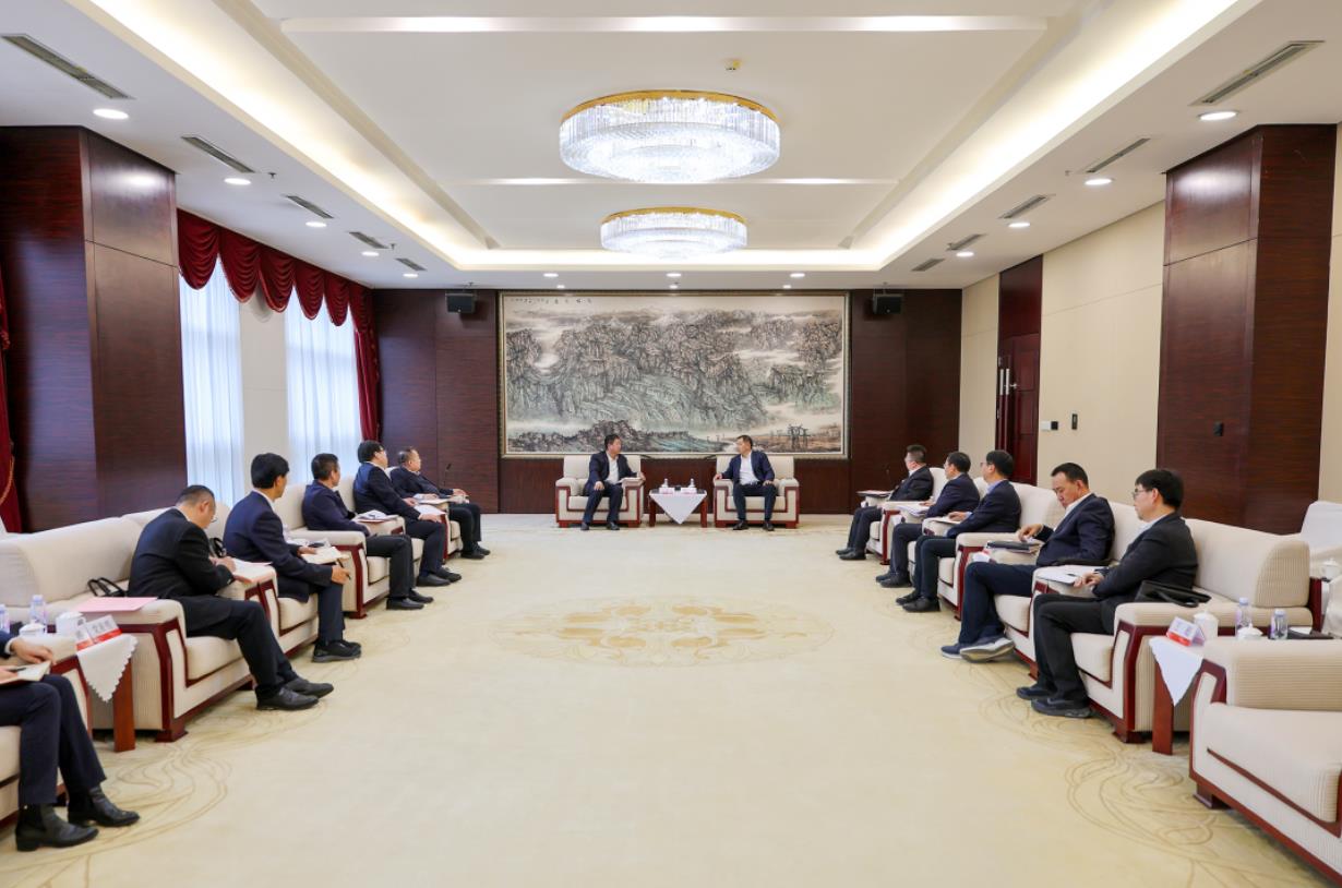 大唐甘肅公司黨委書記、董事長王建偉拜會國網(wǎng)甘肅省電力公司董事長、黨委書記林一凡