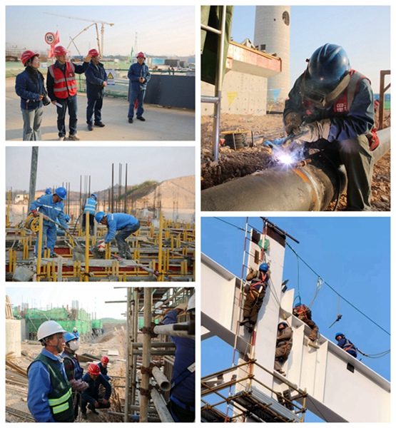 尋找“最美建設(shè)者”！陜煤石電開展工地?cái)z影主題黨日活動(dòng)