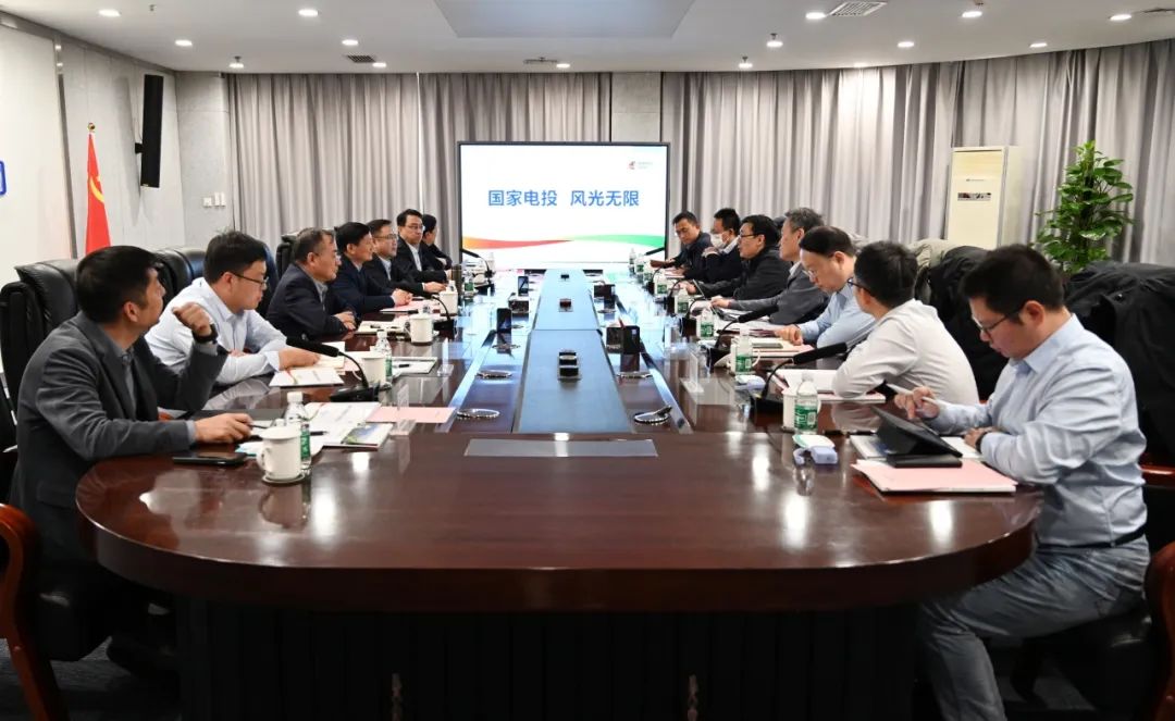 黃河水電公司黨委書記、董事長姚小彥會見國核電力院黨委書記、董事長李啟釗