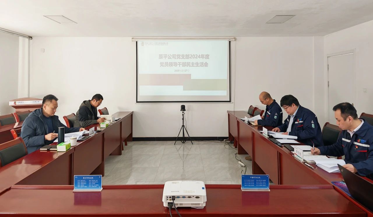 國(guó)家電投山西公司所屬單位召開2024年度黨員領(lǐng)導(dǎo)干部民主生活會(huì)